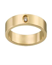 2021 Titanium Steel Silver Gold Love Ring Women 남자 남성 럭셔리 디자이너 보석은 알레르기 패션 애호가 커플 링 3400613 절대 페이드하지 않습니다.