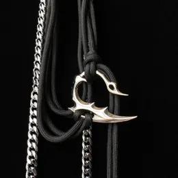 Sr2020ss new hyein SEO versatile long rope functional metal group accessories High Street Lisa belt girl1267988