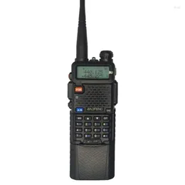 Talkie Walkie Talkie UV5R Baofeng a lungo raggio Ingrandisci 3800mAh 8W Dual PUV 5r Ham Radio UV5RA bidirezionale per la caccia