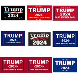 Trump Election 2024 Trump Keep Flag 90x150cm America Hanging Great Banners 3x5ft Digital Print Donald Trump US Flags Biden LL