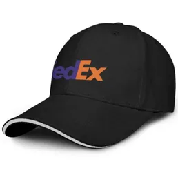 Logotipo da Fedex Federal Express da FedEx FedEx Fashion Sandwich Hat Blank Bandency Caminhão de Caminhão Gold Gold Camouflagem Cinzenta4401900