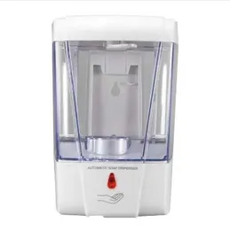 Dispenser 700ml Sensore automatico Dispenser di sapone liquido per bagno Touchless Montaggio a parete Detersivo da cucina Dispenser per lozioni e shampoo per il bagno