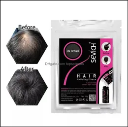 Håravfallsprodukter Sevich 100 g håravfall Produktbyggnadsfibrer Keratin skallig för att tjockna förlängningen i 30 sekunders concealer pulver F3680252