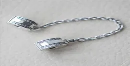 Clip per catena di sicurezza in argento sterling 925 autentici al 100% con logo e scatola originale per gioielli con braccialetti con ciondoli Creazione fai-da-te2727367