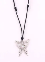 Pendentif Penram papillon en argent X2, une pièce, avec amulette violette, bijoux 8336323