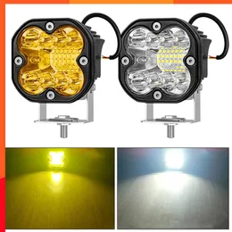 Acessórios Novos holofotes de trabalho LED de 3 polegadas 12v 44w faróis para motocicletas inundação LED barra luzes de nevoeiro para carro caminhão 4x4 off road atv