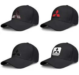 Mitsubishi Distressed electric cars logo mens and women adjustable trucker cap design blank cute unique baseballhats Logo Wallpape2741912