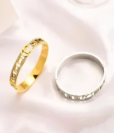 Pulseira pulseira para homens mulheres luxo pulseiras jóias de aço inoxidável ouro prata inspirador pulseiras alta qualidade popular fash7276887