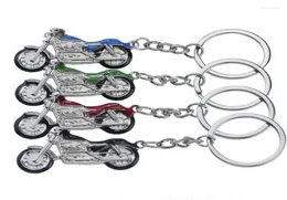 Porte-clés 4 couleurs moto porte-clés charme métal porte-clés hommes femmes voiture porte-anneau cadeau bijoux Miri226308728