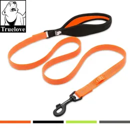 Truelove pet nylon reflexivo trela usado arnês e colar para pequeno grande cão gato toda a raça treinamento correndo andando tll2771 231225