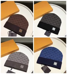 Sombreros de diseño clásico otoño invierno estilo gorro sombrero hombres y mujeres moda universal gorro de punto otoño lana al aire libre cálido skul1734377