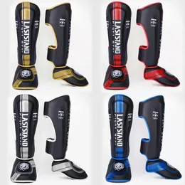 ASTSTAND YouthAdult Muay Thai Kick Boxing MMA Grappling Instep Shin Guard Pads Karate Foot Shank Leg Protectors Ankle Support 231226