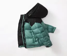 Men039s Down Parkas Boys Designer Down Coat Winter Jacket Boy Girl Baby Ytterkläder Jackor med märke Tjock varma utkläder4778974