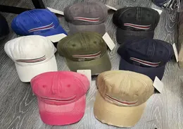 Designer Hut Brief Baseball Caps Casquette Für Männer Frauen Hüte Straße Ausgestattet Street Fashion Strand Sonne Sport Ball Kappe 8 farbe Adj7471738