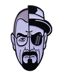 Breaking Bad Pin Duality Walter White Heisenberg Metalen broche Cool Aesthetics Decor3794071