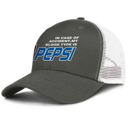 Mode pepsi cola blå och vit unisex baseball cap vintage personaliserade trockhattar pepsi max noll logotyp caps i039m a aholic2744105