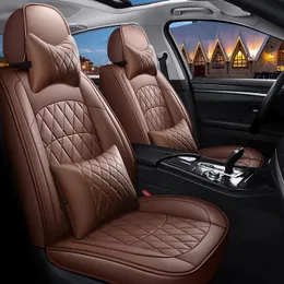 Cobrir a tampa do assento do carro para Audi A3 A4 B6 A6 A5 Q7 Leatherette Protector Cushion Automotive Universal Fit Most