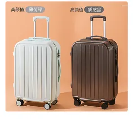 Valises Y2233 petite boîte de chariot de 24 pouces roue universelle étudiant masculin valise durable et robuste