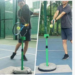 Profesyonel Tenis Spin Trainer Ayarlanabilir Makine Top Aksesuarları Eğitim Aracı Topspin Dilim Servis Eylemleri Eğitmen 231225