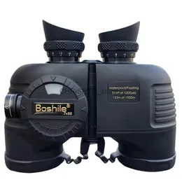 Telescope Binoculars Boshile Binoculars 7*50 Compass Ranging Telescope 7X HD Camouflage Waterproof Outdoor Sailing Adventure TelescopeL231226