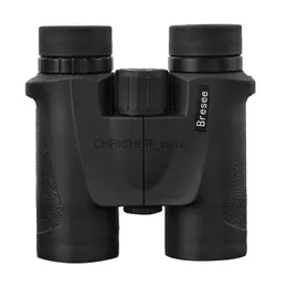 Binóculos telescópicos Binóculos poderosos 8x32 HD Telescópio binocular grande angular à prova d'água com lente de vidro óptico FMC Ferramentas de caça para acampamento ao ar livreL231226