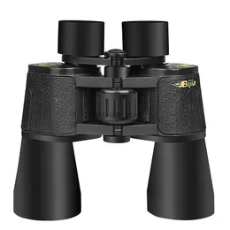 Телескоп бинокль Bijia Professional HD 10x50 Бинокль бинокль широкоугольный Zoom Оптический живой водонепроницаемый телескоп для охоты на кемпинг на открытом воздухе