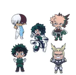 Anime My Hero Academia Midoriya Izuku Bakugou Katsuki Todoroki Så allt kanske Cartoon Emalj Alloy Badge Brooch Pin Accessories5709080