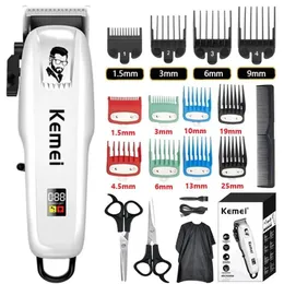 Trimmer Electric Hair Clipper Haar Schnitthrümpfe drahtloser Trimmer Männer Professioneller Clipper Hine wiederaufladbares Haarschnitt Friseur