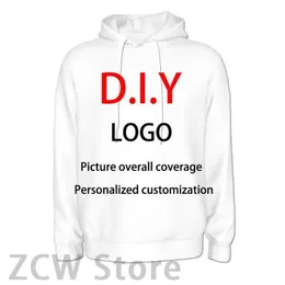 ثلاثية الأبعاد المطبوعة Hoodie Children Top Diy Street Wear Men and Women's Pullover Sportswear التخصيص 231226