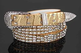 2021 Luxury Men and Women Leather Color Diamond Pearl Head Belt Jeans byxor Fashion Female Digner Belt Sal Products83832824765226