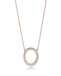 Gioielli di marca di moda donna Pan Family Circle Collana circolare Halo Clavicola Chain265G6131518