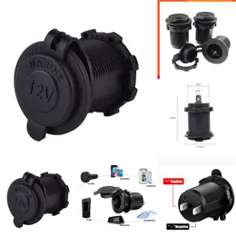 Aggiornamento auto Presa accendisigari 12V Spina impermeabile Auto Marine Moto ATV RV Accendisigari Presa di corrente Presa Sedile femminile