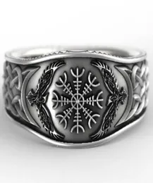 Кольца кластера, мода 2021 года, скандинавская мифология, викинги, ретро, мужское кольцо с граффити, готическое унисекс, элитный доступный банкетный подарок2552426