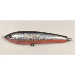 Blue Fish Carpenter Wood Floating Popper Stickbait Fishing Lure för medelstora och tunga poppar för GT Kingfish Bluefintuna 231225