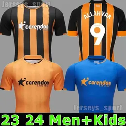 23 24 Hull City Soccer Jerseys 23/24 The tigers Amber WILKS HONEYMAN M.SMITH BERNARD EAVES SCOTT RAXTER GREAVES LEWIS-POTTER EMMANUEL CANNON Third Football Shirts