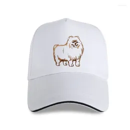 Boll Caps 2023 Fashion Pomeranian Pom Dog Baseball Cap I Love