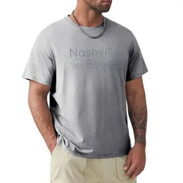 Men's Polos Nashville Bound 2023 T-Shirt Oversized T Shirts Plain Graphic Shirt Fruit Of The Loom Mens