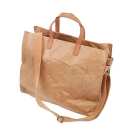 Bolsas mais recentes bolsas femininas bolsa de ombro de senhora top kraft papel bolsa mensageiro bolsa lavável las lágrima saco de moda leve exclusiva