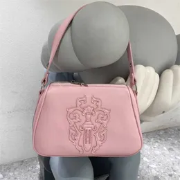 18% OFF Designer bag Spring/Summer New Limited Cherry Blossom Pink Vine Sword Chicken Block Bun for Women's Instagram Small and High end Luxury Handheld Underarm Bag