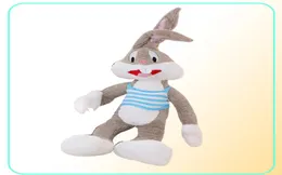 Kreativer Cartoon verkauft Artikel Plüschspielzeug Bugs Bunny Stuffed Animal Kawaii Puppe für Kinder weiche Kissen lustige Spielzeug Weihnachtsgeschenk T6177577
