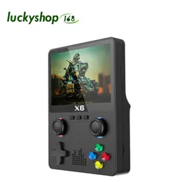Spieler PSP Handheld X6 Game Player Videospiel Konsole Mini Portable Double Rocker GBA Arcade Simulator Twoperson Battle Kids Gift