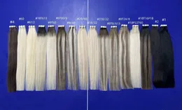 Erweiterungen menschliches Haarverlängerung Ombre Farbband in Haarverlängerungen Keratin Vigrin Haar 1226inch 50g/Set