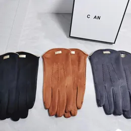 Перчатки Перчатки Бейсбольные перчатки с пятью пальцами Дизайнерские перчатки Внешняя торговля Мужские ездовые плюс Бархатные термофитнес-мотоциклы Зима для мужчин