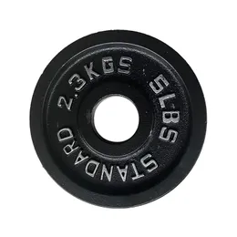 Fitness Equipments Household cast iron painted barbell plate with large holes