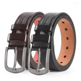 Cintos de 120 cm de venda de homens e mulheres liga Buckle PU Microfiber Belt Retro Gentleman Minimalist Design Jeans Acessórios