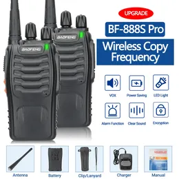 BAOFENG BF-888S WALKIE TALKIE 888S UHF 5W 400-470MHz BF888S BF 888S H777 Billiga tvåvägs radioapparater med USB-laddare H-777