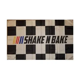 Ricky Bobby Talladega Nights Shake N Bake Flag Banner College Dorm 3x5 fot digitaltryck 100d Polyester med GROMMETS3808051
