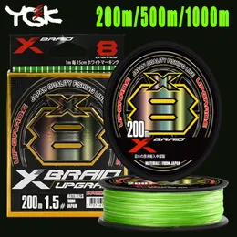 1000 м 500 м 200 м Япония Оригинал G Soul x8 Line Fraid Fishing Line 2023 Xbraid Upgrade Multifilament Lines 231227