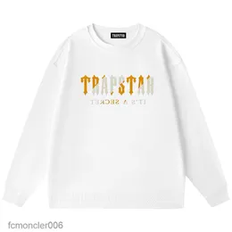 Trapstar Hoodie 2023 Mens Mulheres Designer Hoodies para Homens Pulôver Moletom Com Capuz Carta Impresso Manga Longa Crewneck Solto Camisola Com Capuz Branco Bla SNLT