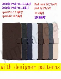 Neue Designer -Print -Blumenhülle für iPad Mini 12345 6 für I Pad 56 Pro 11 2020 102 105 109 129 2020 20162017 Cover A011207708